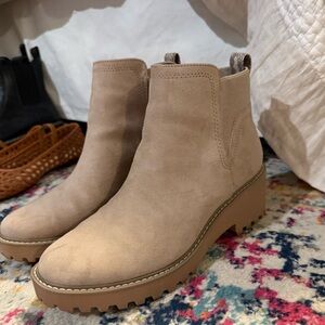 Target Women's Beige Ankle Booties